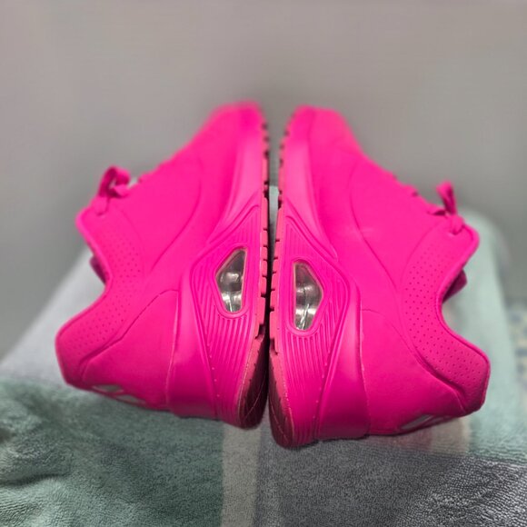 Skechers Uno - Night Shades sneakers in hot pink - Picture 8 of 9